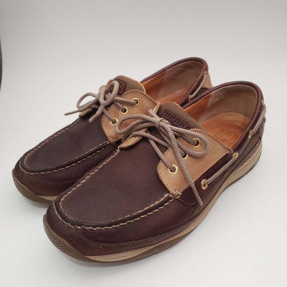 Sperry Top Sider Gold Cup ASV Billfish Men’s Shoe size 11 Brown Leather Maintain - Picture 1 of 10